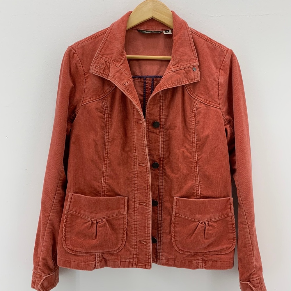 Eddie Bauer Corduroy Jacket Size Medium